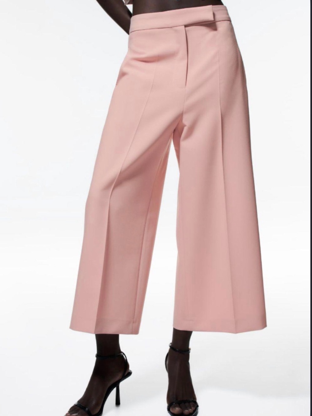 Zara High-Waist Culottes XS